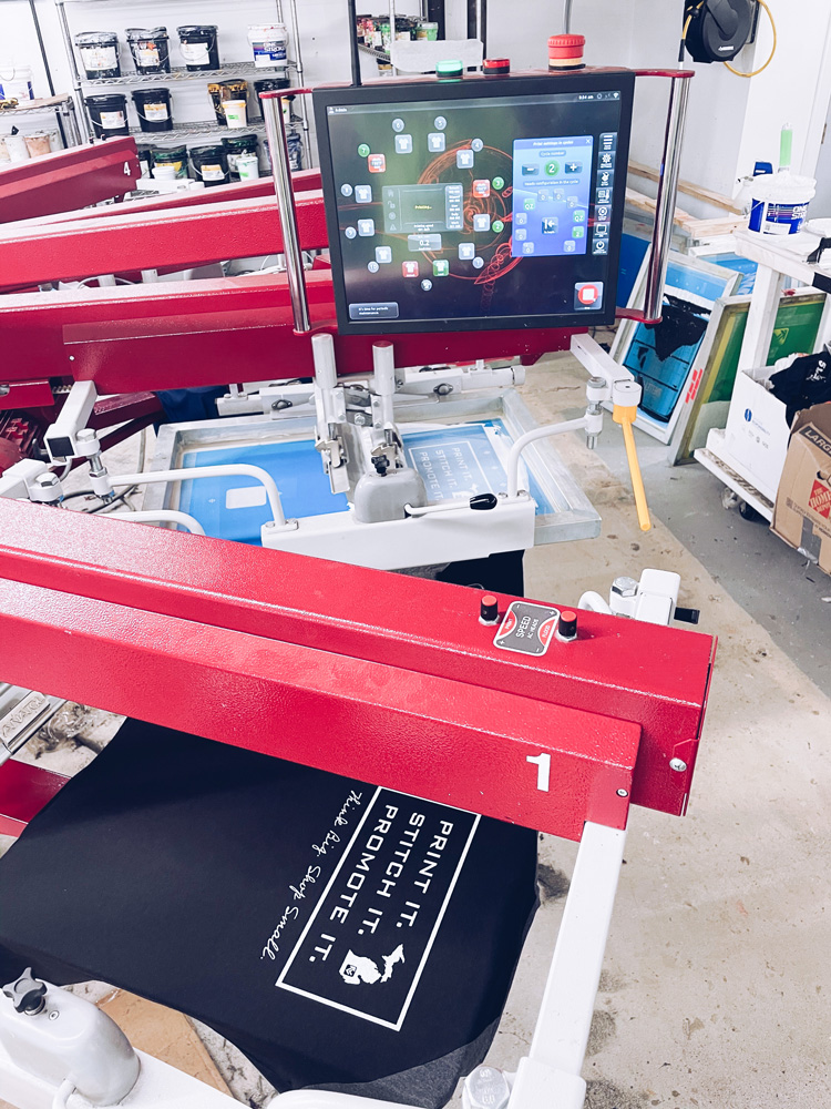 screen printing machine